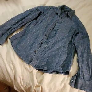 Banana Republic blue shirt. Size small.